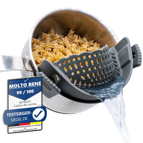 Scolapasta silicone con - in,