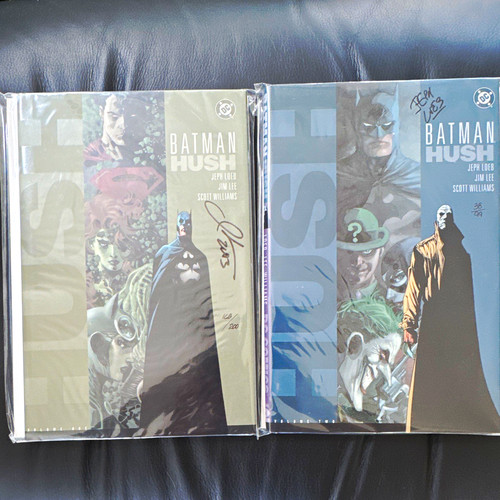 Batman hush firmato jeph - hush,