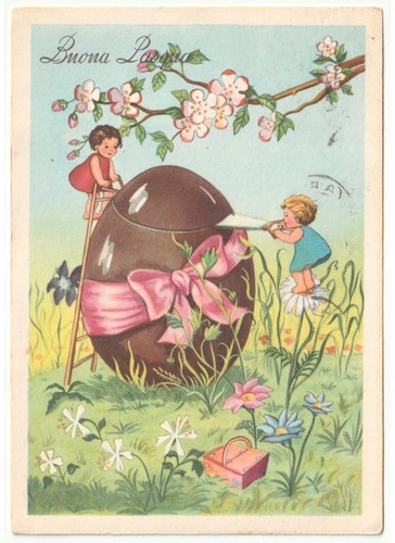 1958 cartolina pasquale