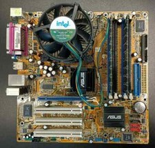 ASUS BUNDLE SCHEDA MADRE P5GL-MX rev1.02 w/ CPU INTEL PENTIUM 4 3.0GHz 1GB RAM