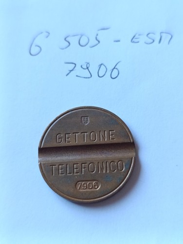 Gettone telefonico italia - italia, 7906