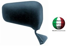 SPECCHIO RETROVISORE DX MANUALE A VITE NERO PER FIAT 126 BIS 72>92 1972>1992