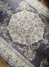 Antico tappeto turco boemo 4x6 - pulito professionalmente 