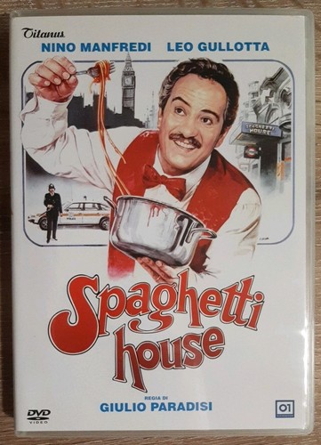 Spaghetti house 1982 dvd raro - spaghetti,