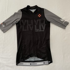 Attaquer LIV Swiss Watches Maglia Ciclismo Uomo PICCOLO Aero Race Fit 3 Tasche Nero