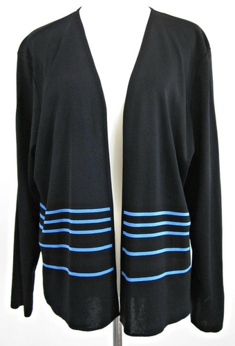 Cardigan esclusivo misook nero - esclusivo,