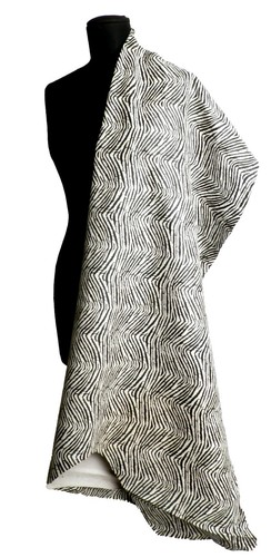 Vera pelle stampa zebra - pelle,