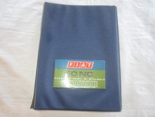 FIAT  Autocarro 50 NC  CATALOGO RICAMBI  Originale 1972  1° Edizione