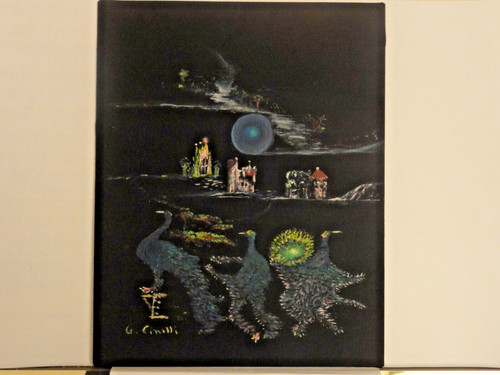 Miniatura quadro surrealista - miniatura,