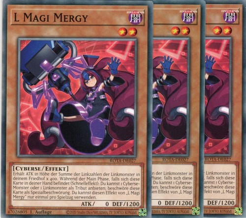 Yugioh magi mergy - 3x,