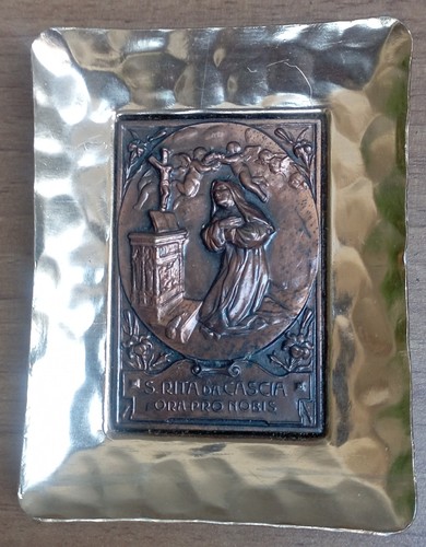 Antica placca religiosa - placca,