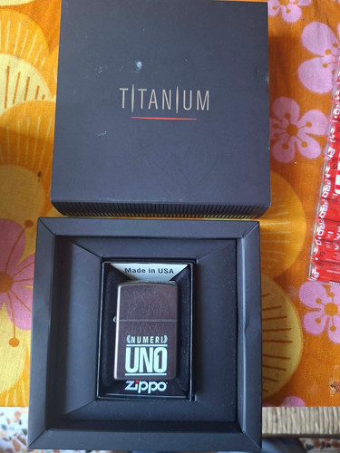 Accendino zippo numeri uno - accendino,