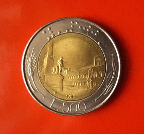 500 lire 1983 errore - 1983,