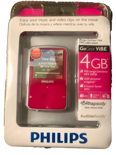 Philips gogear vibe 4gb - gogear,