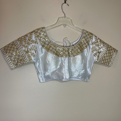 Blusa sari ricamata - sari,