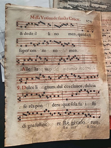 Antifonario cartaceo con - antifonario,