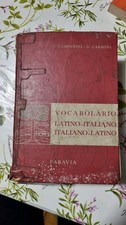 Dizionario latino-italiano, italiano-latino
