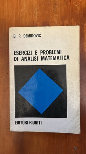 Esercizi problemi analisi - esercizi, e