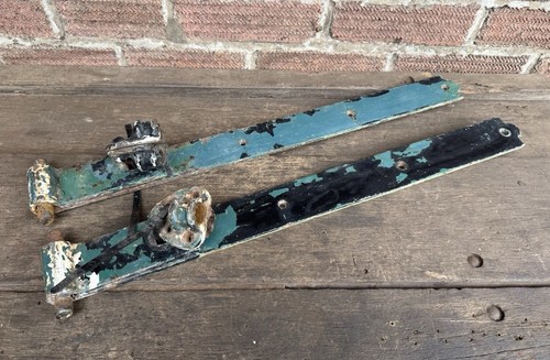 Pair vintage large heavy - pair,