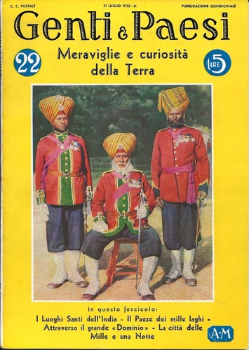 Mondadori rivista genti - genti, &