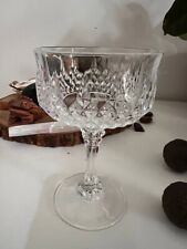 Servizio 9 coppe di champagne in cristallo di Boemia