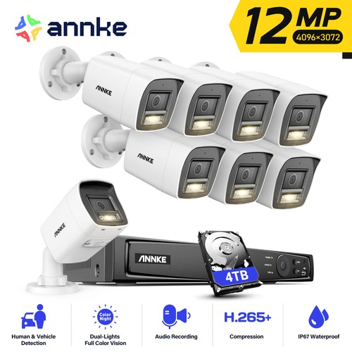 Annke 12mp poe telecamere - telecamere, di