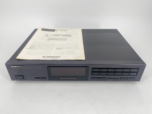 Pioneer 449 tuner japan - pioneer,