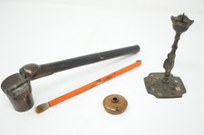 Set calligrafia giapponese portacandele Yatate ecc. Collezione antica 0304E24