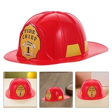  2 Pcs Cappello Pompiere Casco Antincendio Costume Da Accessori Pompieri