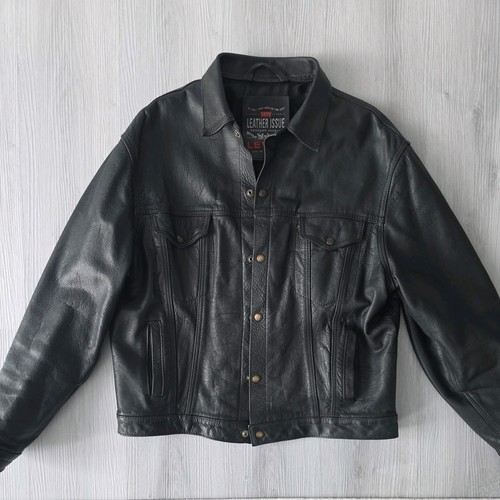 Giacca pelle levi buffalo - di, levi's