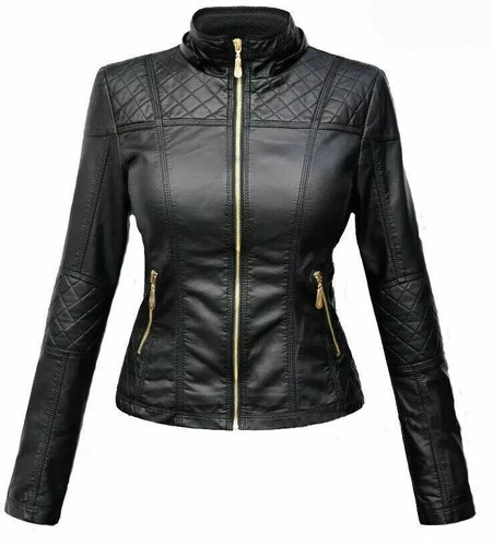 Giacca motociclista donna - giacca,