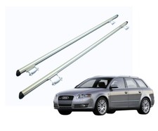 BARRE PORTATUTTO PORTAPACCHI PER AUDI A4 AVANT B7 2004-2007 ALLUMINIO CORRIMANO