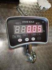 Bilancia da gru digitale, Gancio Dinamometro Molla 300 Kg LED Display Laumas 