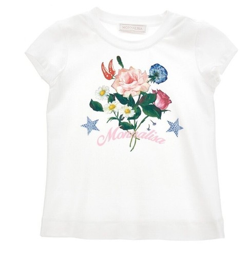Shirt monnalisa con motivi - t-shirt,