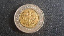 POLONIA - MONETA DA 5 ZLOTYCH