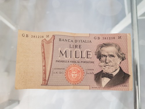 Banconota mille lire - banconota,