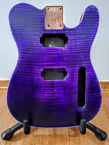 Telecaster tele body viola - telecaster,