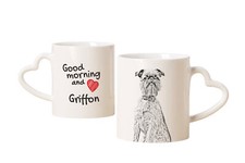 Griffon Bruxellois tazza con
