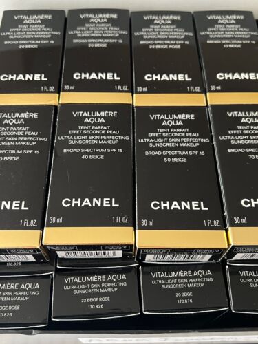Chanel vitalumiere aqua makeup - vitalumiere,