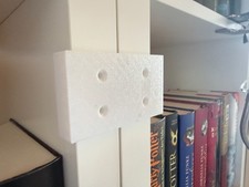 2 connettori 3D per scaffale