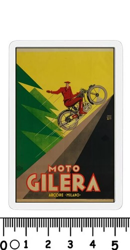 Calamita pubblicitaria gilera - calamita,