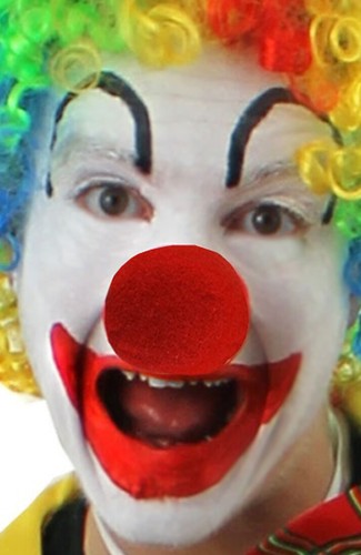 Spugna rosso naso clown - x,