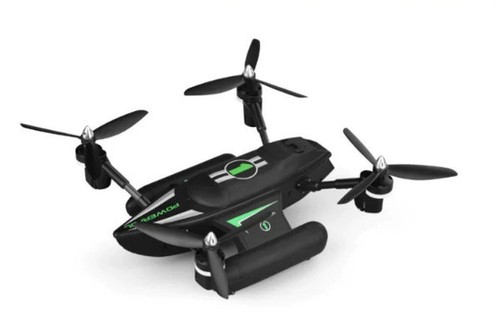 Quadricottero drone anfibio - anfibio, wl