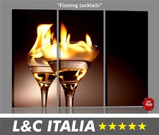 Flaming cocktails 3 QUADRI