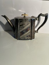 Teiera Sheffield silverplate