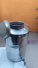 bidone olio acciaio Inox 18/10 50lt 