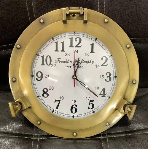 Antico orologio parete - orologio, da