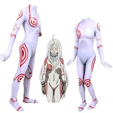 Costume Anime Deadman Wonderland Shiro Zentai Body Donna Tuta Cosplay