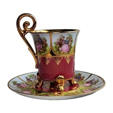 Tazza e piattino Demitasse
