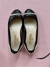 Scarpe ballerine Chanel nere